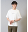 【接触冷感】ミニロゴプリントセミワイドシルエットカットソー