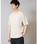 【接触冷感/UVカット/毛玉になりにくい】シルケットスムースワイドシルエットカットソー