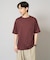【接触冷感/UVカット/毛玉になりにくい】シルケットスムースワイドシルエットカットソー