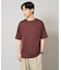 【接触冷感/UVカット/毛玉になりにくい】シルケットスムースワイドシルエットカットソー