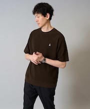 【イージーケア/接触冷感】ライトアゼ半袖Ｔシャツ ワンポイント刺繍