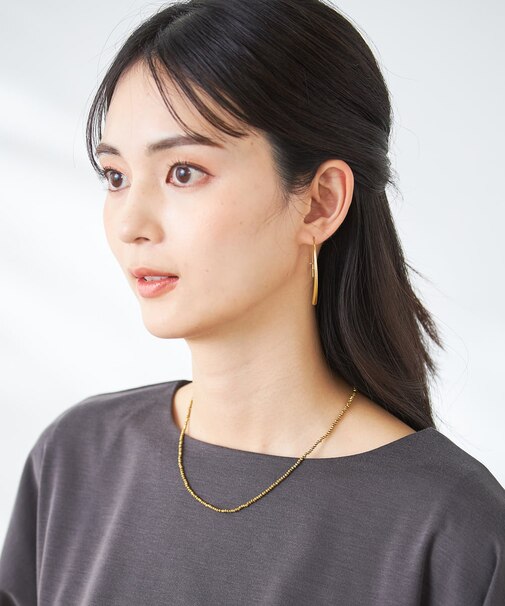 ビジューマンテルネックレス