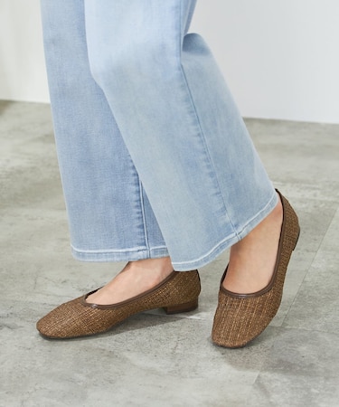 メッシュパンプス