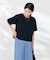 エンボスロゴクロップドTシャツ
