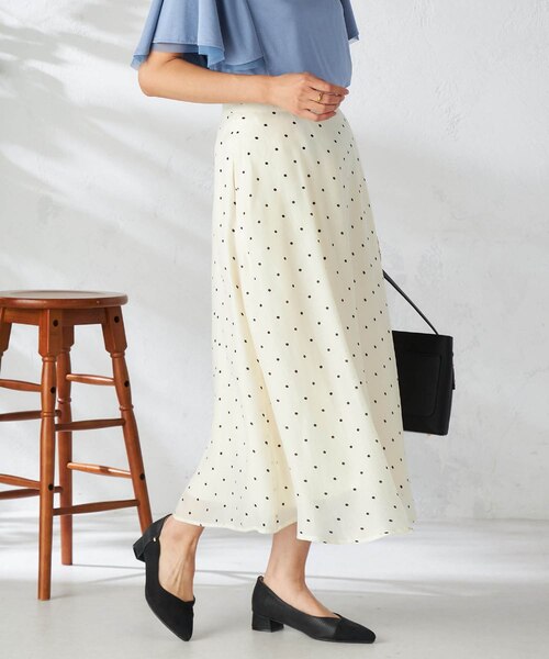 ドットフレアスカート｜アー・ヴェ・ヴェの通販｜&mall（アンド