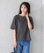 【接触冷感/UVカット】ボートネックロゴTシャツ