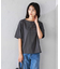 【接触冷感/UVカット】ボートネックロゴTシャツ