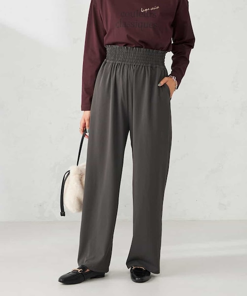 ウエストシャーリングパンツ