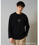 KANGOLスクエアプリントロングシルエットカットソー