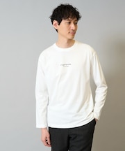 ミニロゴセミワイドシルエットカットソー
