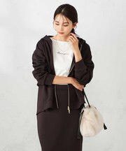バックフレアダンボールパーカー