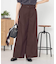 ベルテッドワイドパンツ