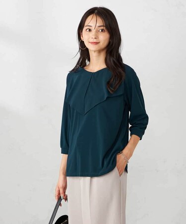 シアーラッフルトップス