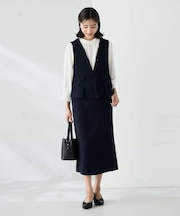 ペプラムドッキングワンピース