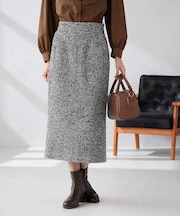 ロービングツイードナロースカート
