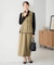 【2SET】ペプラムジレ×ナロースカート
