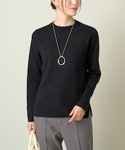 【洗える】プチハイネックニット