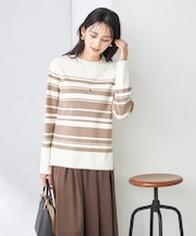 【洗える】プチハイネックニット