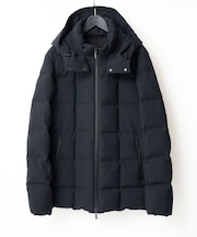 【雑誌MonoMax12月号掲載/ダウン混率90%】デタッチャブルフードストレッチダウンブルゾン【軽量/撥水】
