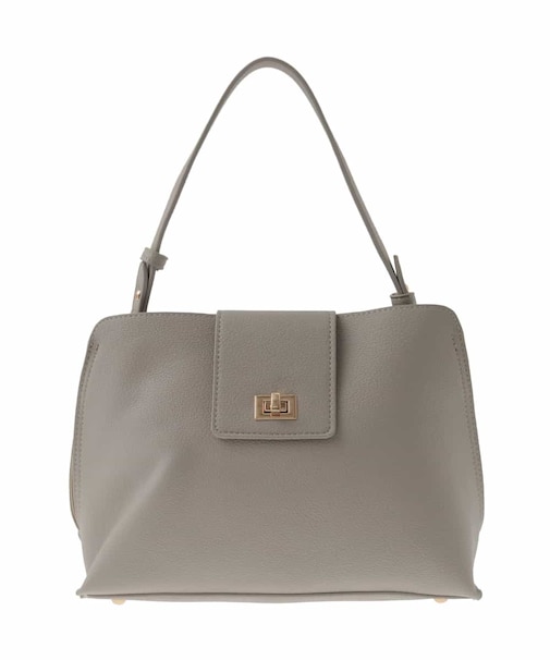 バイカラービットバッグ