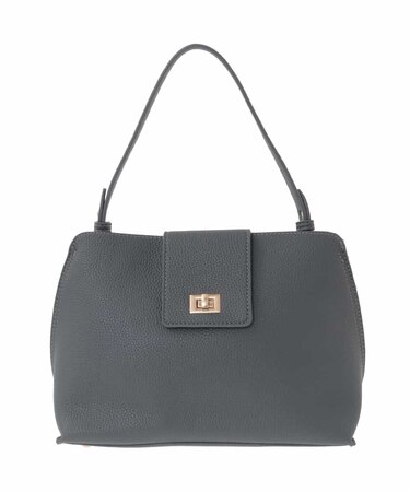 バイカラービットバッグ