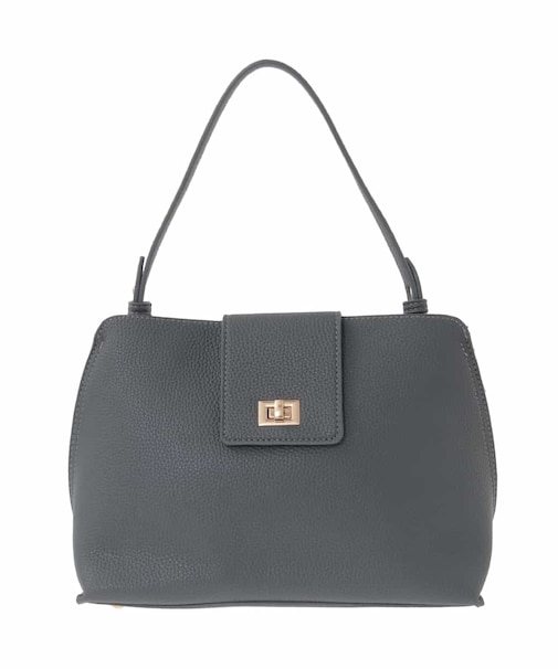 バイカラービットバッグ