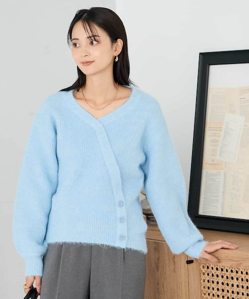 カシュクールライクVネックニット｜アー・ヴェ・ヴェの通販｜&mall
