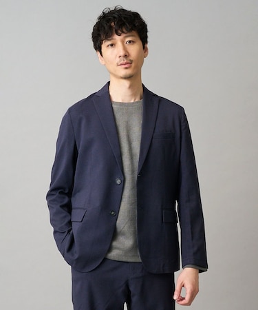 春夏のオフィススタイルにおすすめ【スマート/イージーケア/洗濯機で洗える/毛玉になりにくい/ストレッチ】アムンゼンストレッチスマートジャケット