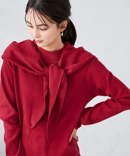 三角ニットストール