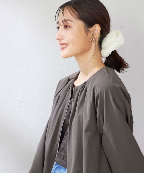 レース調ビッグシュシュ