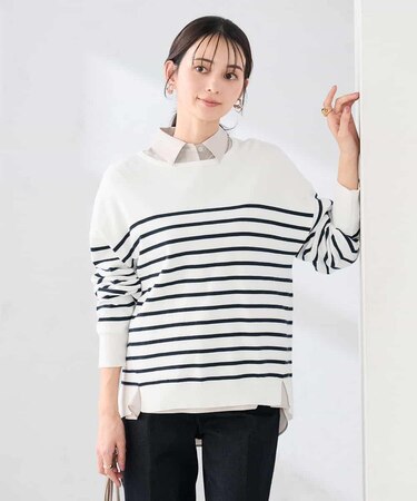 イレヘムガーターチュニックニット