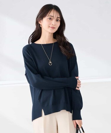 イレヘムガーターチュニックニット