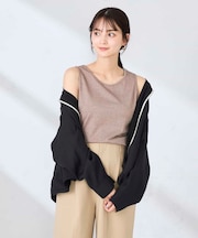 【前後2WAY】ラメタンクトップ