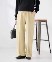 ［支持率NO.1/イージーケア］イージーワイドパンツ