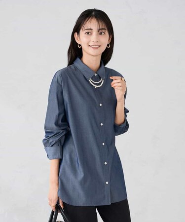 【シワになりにくい】ベーシックシャツ