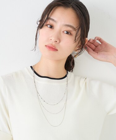 ミックスチェーンネックレス