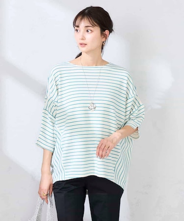 リップルバンザイスリーブカットソー