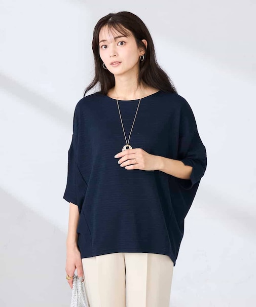 リップルバンザイスリーブカットソー