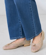 メッシュパンプス