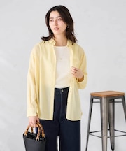 バックタックシアーシャツ【接触冷感/イージーケア】