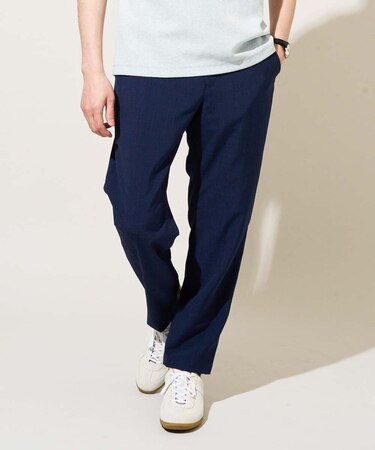 【雑誌MonoMax5月号掲載】リライトセミルーズアンクルパンツ【イージーケア/洗濯機で洗える/接触冷感/吸水速乾/UVカット/ストレッチ】