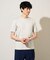 【接触冷感/UVカット/洗濯機で洗える/毛玉になりにくい】シルケットスムースクルーネックスマートＴシャツ
