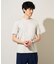 【接触冷感/UVカット/洗濯機で洗える/毛玉になりにくい】シルケットスムースクルーネックスマートＴシャツ