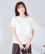 フリルドッキングTシャツ