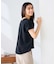 【接触冷感/UVカット】バックタックエンボスロゴＴシャツ