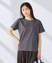 【接触冷感/UVカット/コットン100%】コンパクトロゴTシャツ