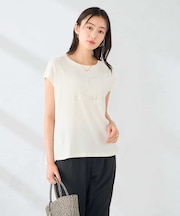 楊柳プリントTシャツ