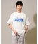 【接触冷感/洗濯機で洗える/イージーケア/毛玉になりにくい】フォトプリントワイドシルエットカットソー