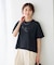 【接触冷感】クロップドロゴTシャツ