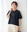 【接触冷感】クロップドロゴTシャツ